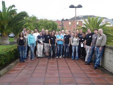 Group photo of the members that attended the first RoPACS annual network workshop.